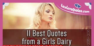 11 Best Quotes from a Girls Dairy, likelovequotes.com ,Like Love Quotes