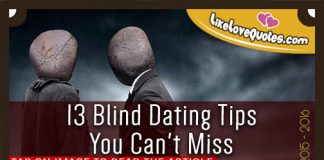 13 Blind Dating Tips You Can't Miss, likelovequotes.com ,Like Love Quotes