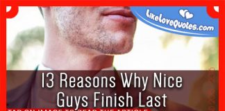 13 Reasons Why Nice Guys Finish Last, likelovequotes.com ,Like Love Quotes