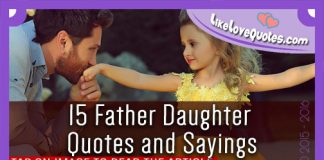 15 Father Daughter Quotes and Sayings, likelovequotes.com ,Like Love Quotes