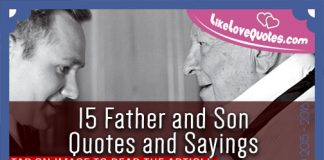 15 Father and Son Quotes and Sayings, likelovequotes.com ,Like Love Quotes