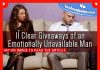 11 Clear Giveaways of an Emotionally Unavailable Man, likelovequotes.com ,Like Love Quotes