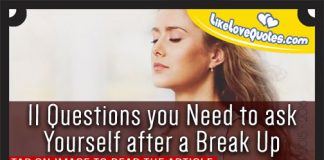 11 Questions you Need to ask Yourself after a Break Up, likelovequotes.com ,Like Love Quotes