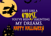 Just like a Ghost, you have been haunting my dreams. Happy Halloween., likelovequotes.com ,Like Love Quotes