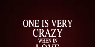 One Is Very Crazy When In Love-likelovequotes, likelovequotes.com ,Like Love Quotes