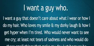 I Want A Guy Who Loves My Smile-likelovequotes, likelovequotes.com ,Like Love Quotes