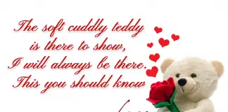 I Will Always Be There - Happy Teddy Day-likelovequotes, likelovequotes.com ,Like Love Quotes