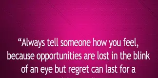 Opportunities Are Lost In The Blink Of An Eye-likelovequotes, likelovequotes.com ,Like Love Quotes
