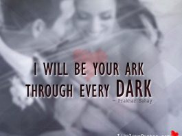 I will be your Ark Through every Dark, quotes, likelovequotes.com ,Like Love Quotes