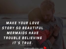 Make your love story so beautiful mermaids have trouble believing it's true.