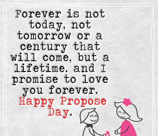 Forever Is Not Today, Not Tomorrow Or A Century -likelovequotes