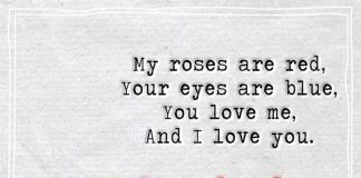 My Roses Are Read, Your Eyes Are Blue -likelovequotes
