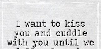 Cuddle With You Until We Fall Asleep -likelovequotes