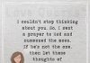 I couldn't stop thinking about you-likelovequotes