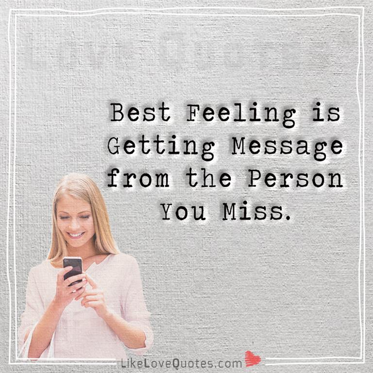 A message person miss to you 34+ Best