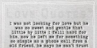 he was so sweet and gentle that little by little -likelovequotes.com