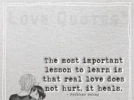 Real love does not hurt, it heals -likelovequotes.com