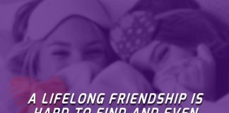 A Lifelong Friendship Is Hard To Find-likelovequotes