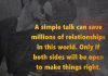 A Simple Talk Can Save Millions Of Relationships-likelovequotes