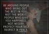 Protect Your Self Respect & Peace -likelovequotes