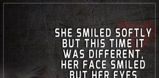 She Smiled Softly But This Time It Was-likelovequotes