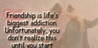 Friendship Is Life’s Biggest Addiction -likelovequotes